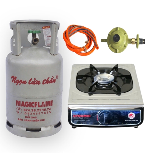 Giá bếp gas đơn và bình gas